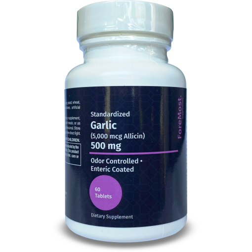 Garlic - Standardized - 500 mg (60)