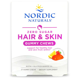 zero sugar hair & skin gummies