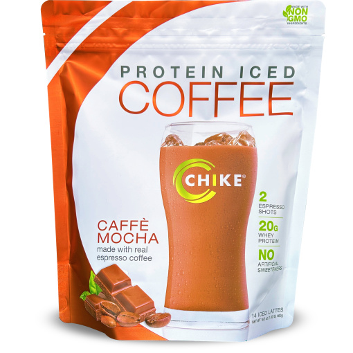 Chike Nutrition - Natural High Whey Protein - Iced Coffee (16.3 oz.)