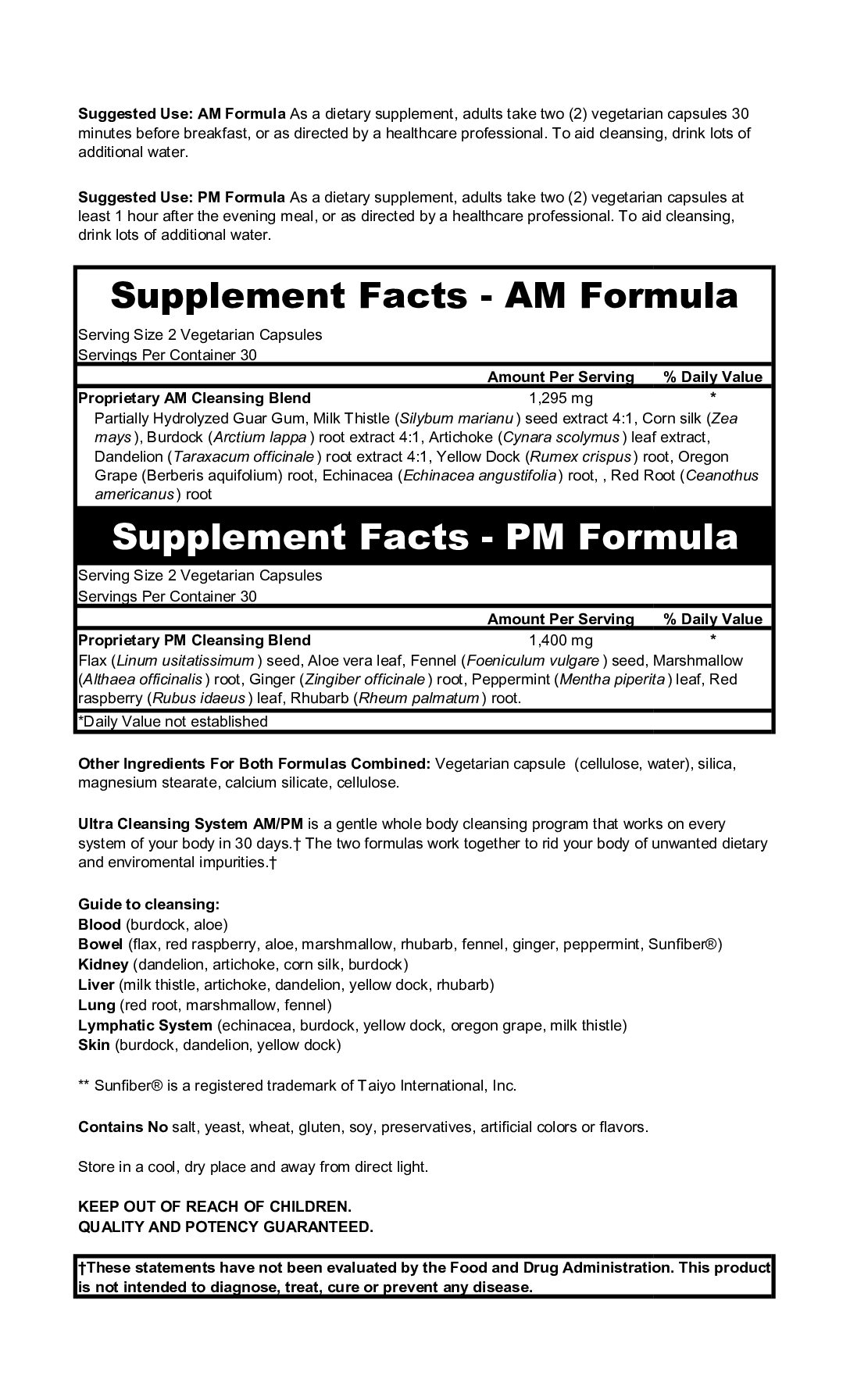 Alternative view of Ultra Cleansing System - AM/PM Kit (60)